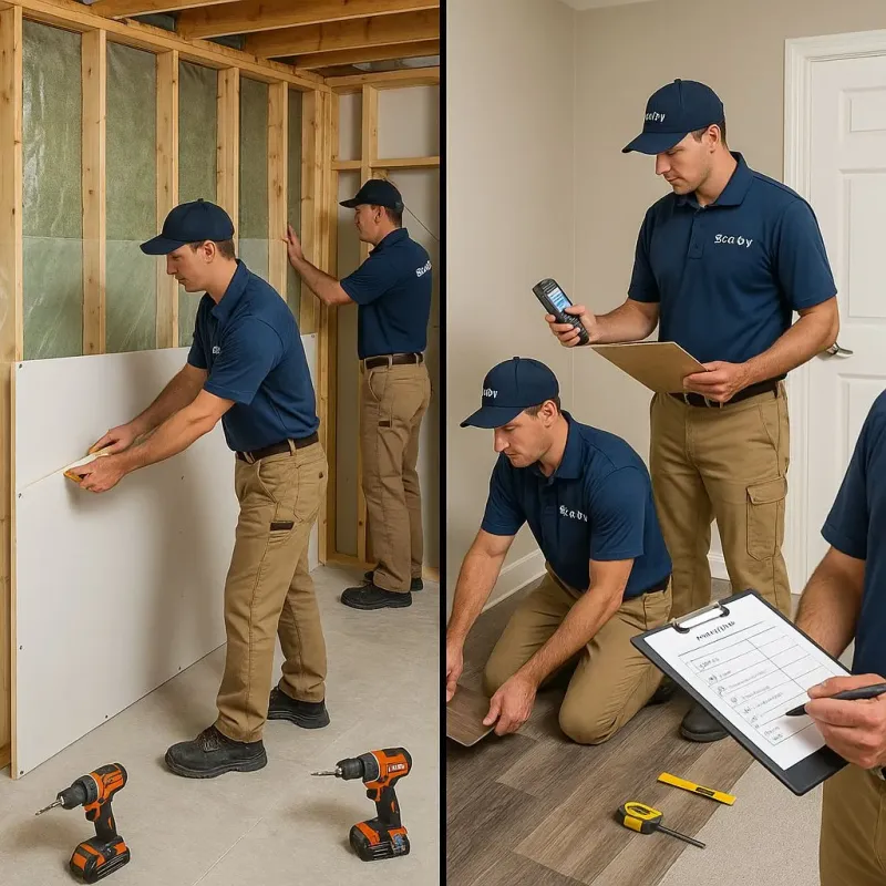 Repairs and Reconstruction process in Westminster, MD
